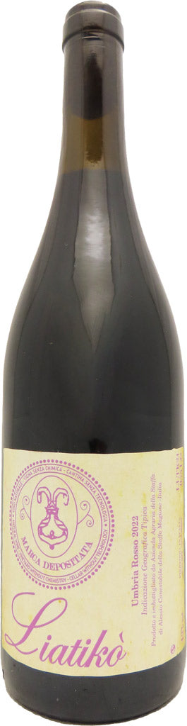 Cantina Vini Conestabile Liatiko Rosso Umbria 2022 750ml-0