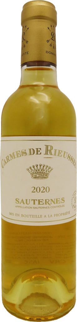 Carmes de Rieussec Sauternes 2020 375ml-0
