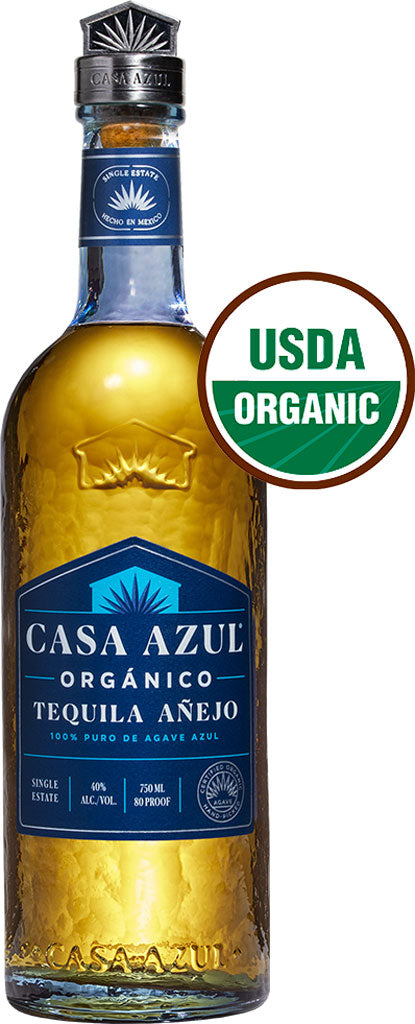 Casa Azul Organic Tequila Anejo 750ml-0