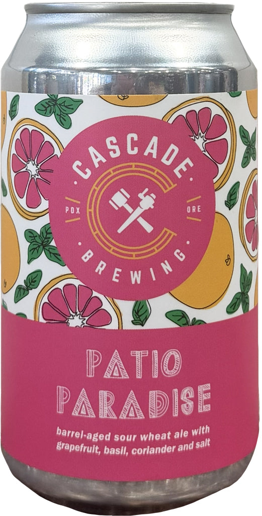 Cascade Patio Paradise Barrel Aged Sour Wheat Ale 12oz Can-0
