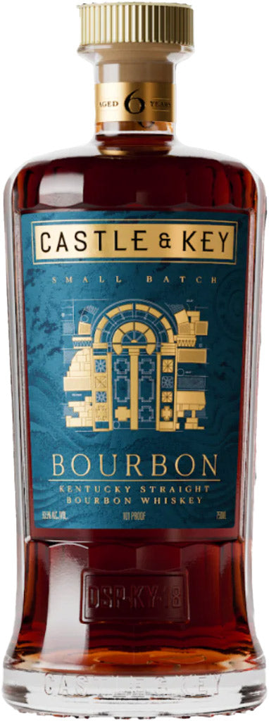 Castle & Key Kentucky Small Batch Straight Bourbon Whiskey 750ml-0