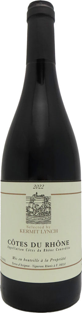 Cave Des Vignerons d'Estezargues Cuvee Kermit Lynch Cotes Du Rhone Village 2022 750ml-0