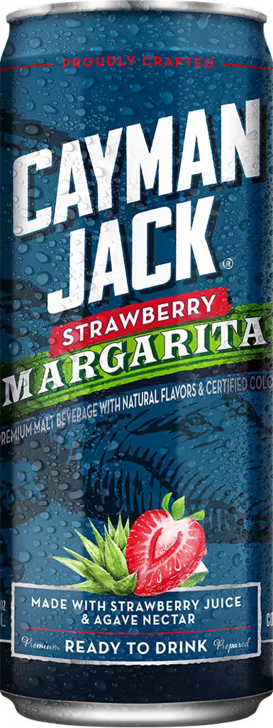 Cayman Jacked Strawberry Margarita 19.2oz Can-0