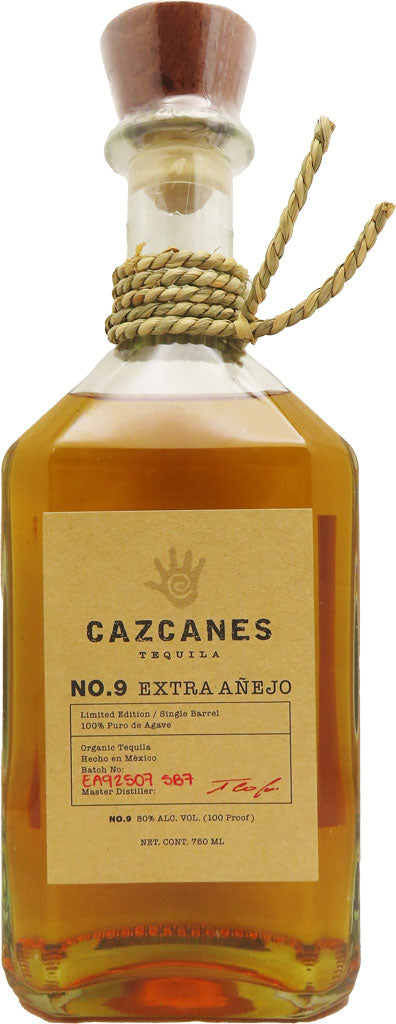 Cazcanes Mission Exclusive No.9 Tequila Extra Anejo 100 Proof 750ml-0