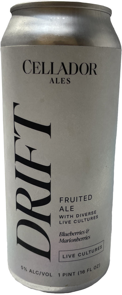 Cellador Drift Fruited Ale 16oz Can with Diverse Live Cultures 16oz Can Featured Image