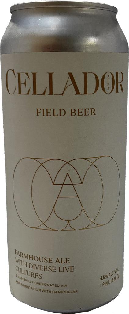 Cellador Field Beer Farmhouse Ale with Diverse Live Cultures 16oz Can Featured Image