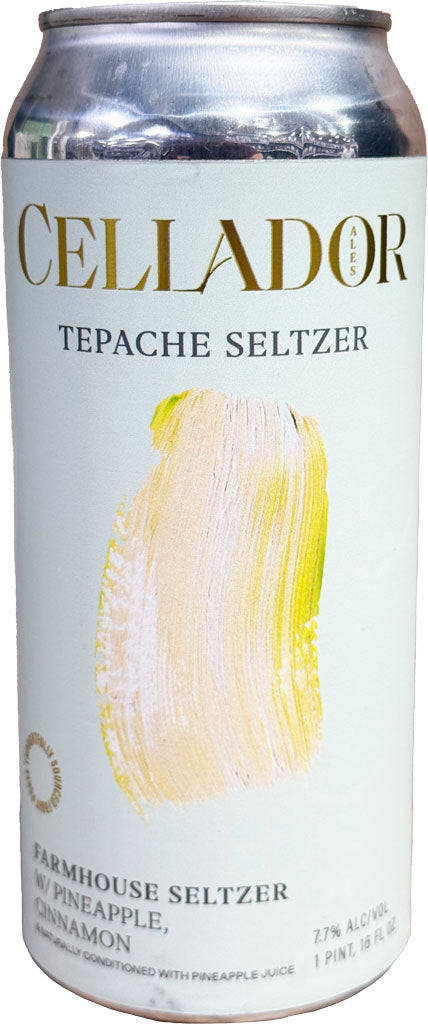 Cellador Tepache Seltzer Pineapple Cinnamon Seltzer 16oz Can-0