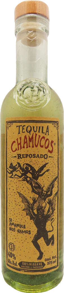 Chamucos Tequila Reposado 375ml-0