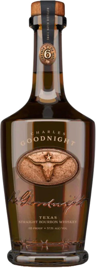 Charles Goodnight High Rye Texas Bourbon 6 Year Old 115 Proof 750ml-0