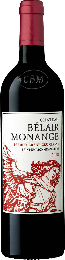 Chateau Belair Monange Saint-Emilion Grand Cru 2018 750ml-0