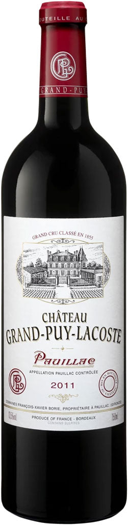 Chateau Grand Puy Lacoste Pauillac 2011 750ml-0