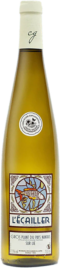Chateau Guipiere Gros Plant du Pays Nantais Sur Lie L'Ecailler 2022 750ml-0