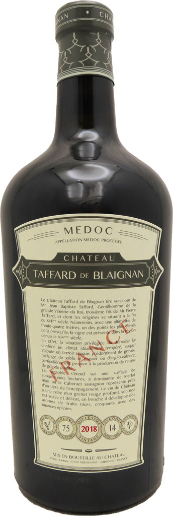 Chateau Taffard de Blaignan 2018 750ml-0