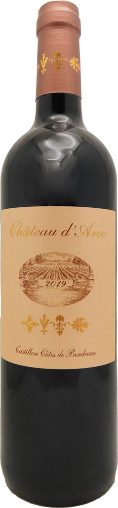 Chateau d'Arce Castillon Cotes de Bordeaux 2019 750ml-0