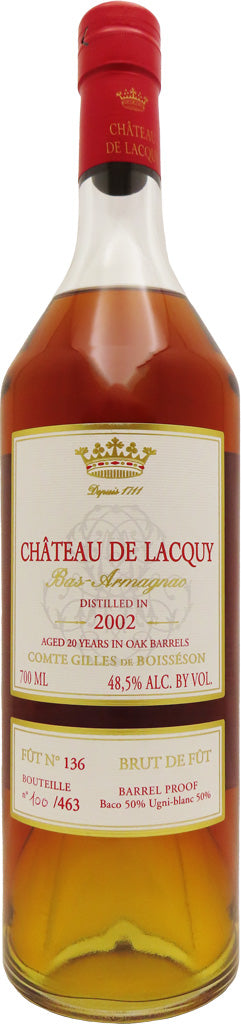 Chateau de Lacquy Armagnac 2002 700ml-0