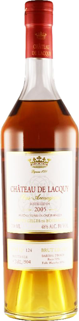 Chateau de Lacquy Baco/Folle Blanche Armagnac 17 Year Old 700ml-0