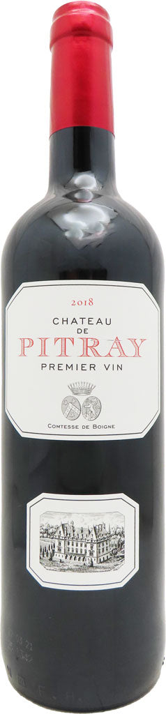 Chateau de Pitray Premier Vin 2018 750ml-0