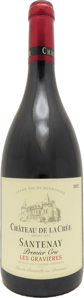 Chateau de la Cree Les Gravieres Santenay Rouge 2022 750ml-0