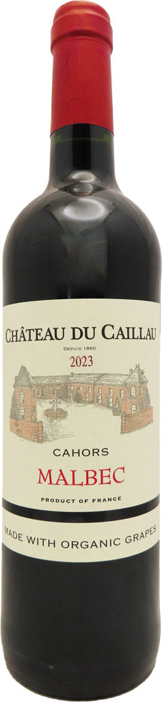 Chateau du Caillau Cahors Malbec 2023 750ml-0