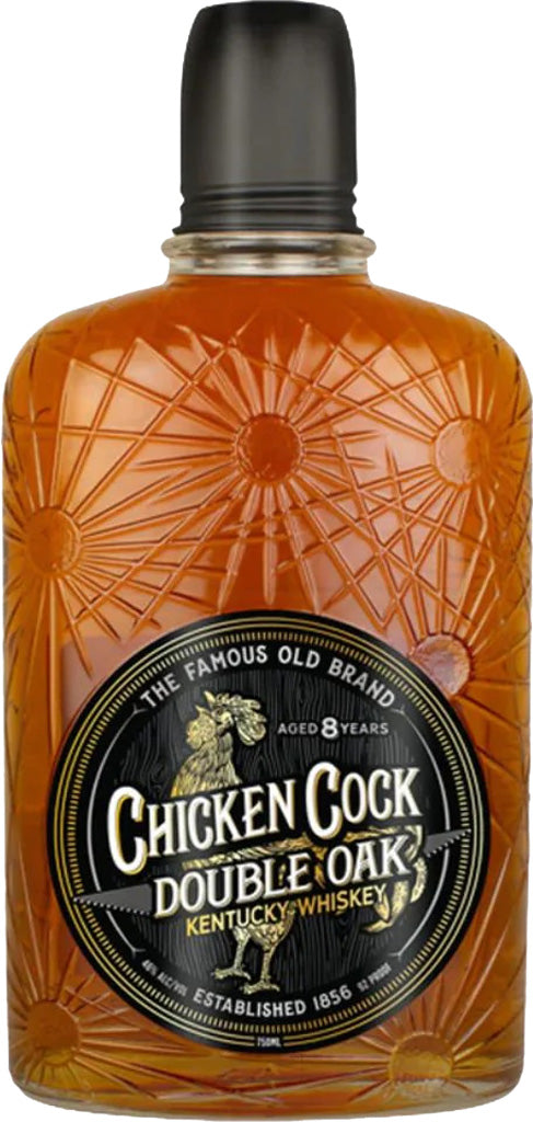 Chicken Cock Double Oak 8 Year Old Kentucky Whiskey 750ml