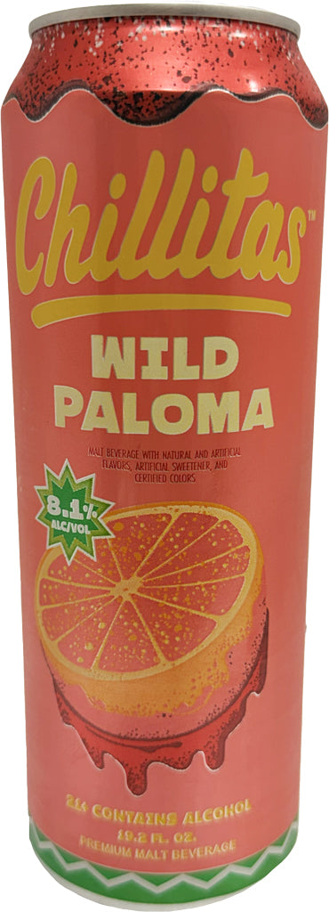 Chillitas Wild Paloma 19.2oz Can-0