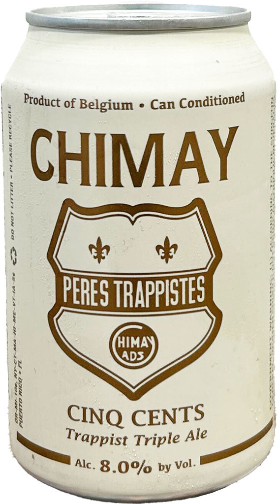Chimay Ale Cinq Cents White 11.2oz Can-0