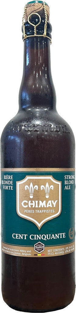 Chimay Cent Cinquante Blond Ale Green Label 750ml-0