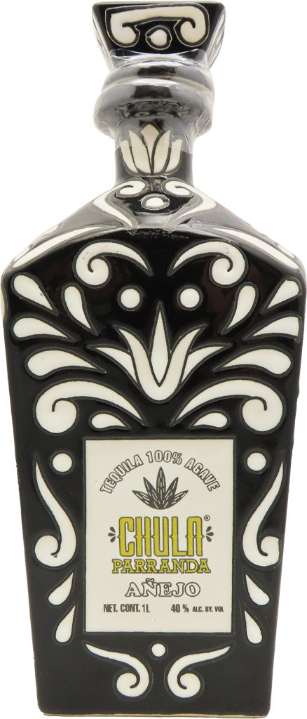 Chula Parranda Artesanal Tequila Anejo Ceramic 1L-0