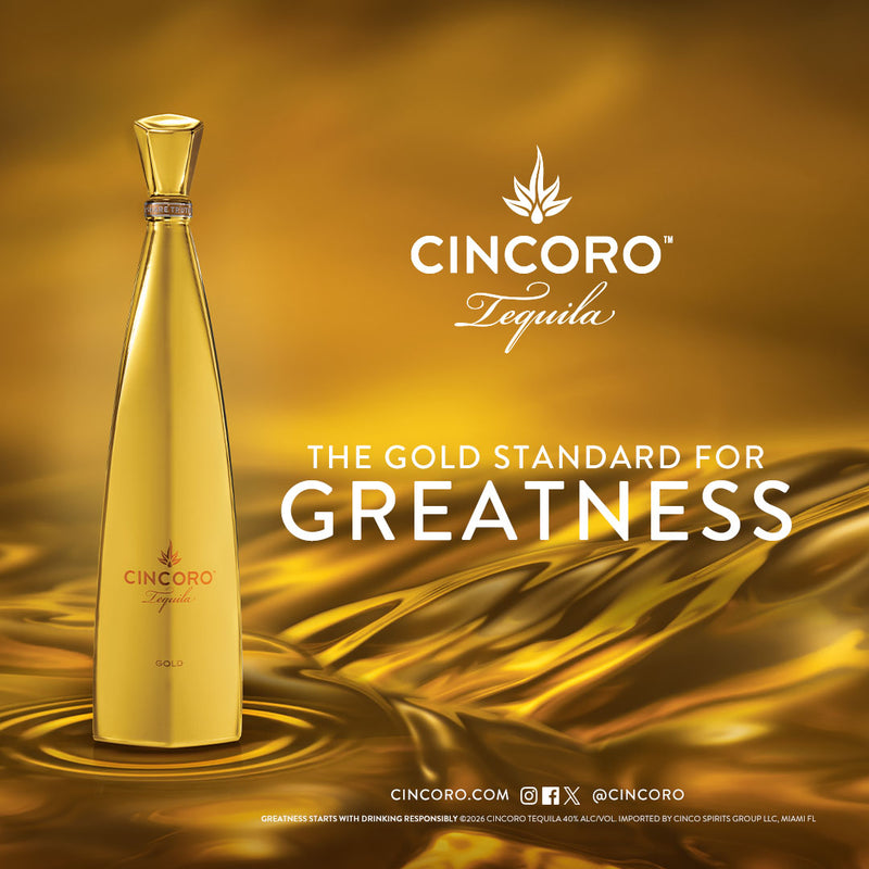 Banner for Cincoro Gold Tequila 750ml