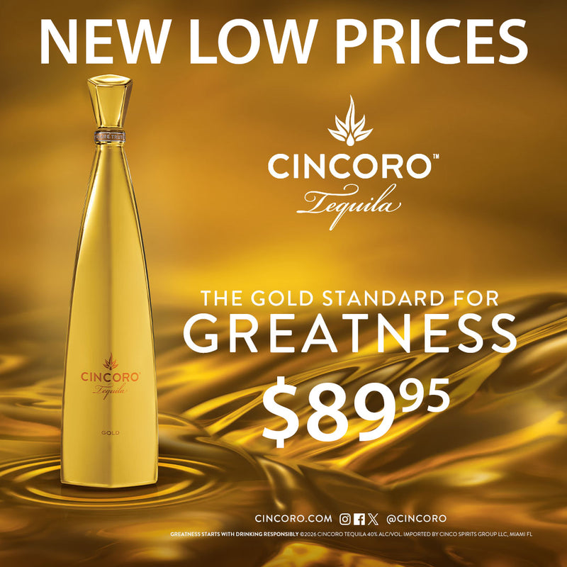 Banner for Cincoro Tequila