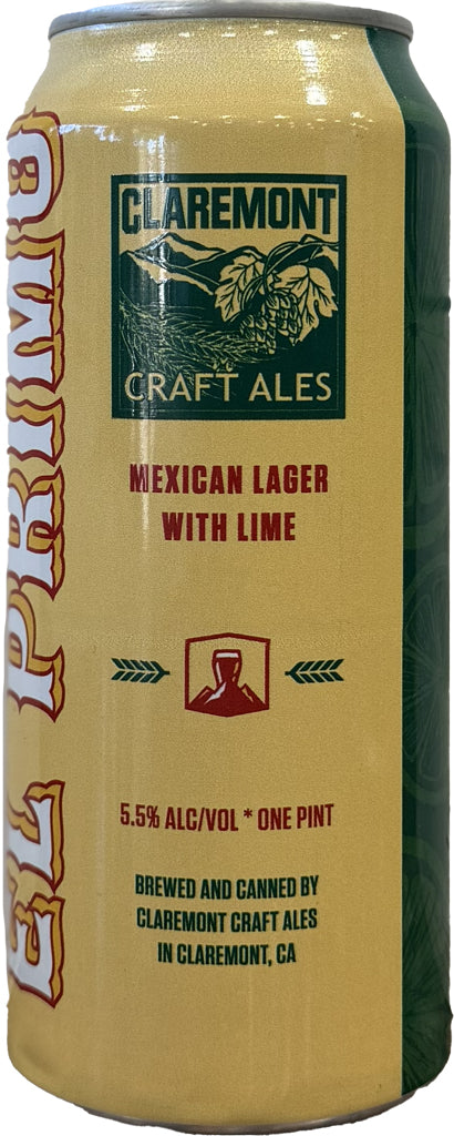 Claremont El Primo Mexican Lager 16oz Can-0