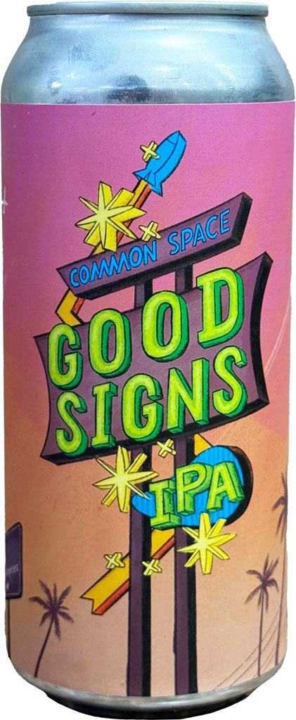 Common Space Good Signs IPA 16oz Can-0