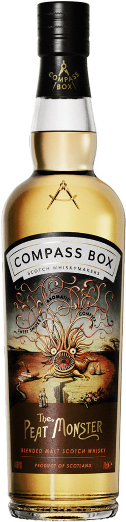 Compass Box The Peat Monster Blended Malt Scotch Whisky 750ml-0