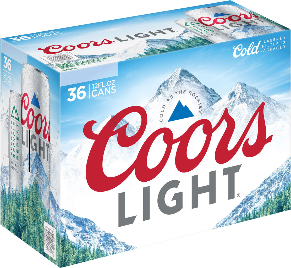 Coors Light 36pk Can-0