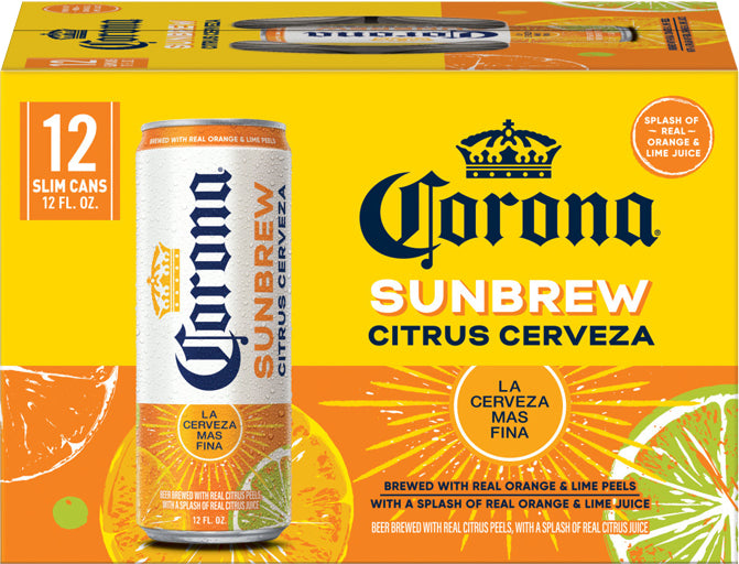 Corona Sunbrew Citrus 12pk Cans-0