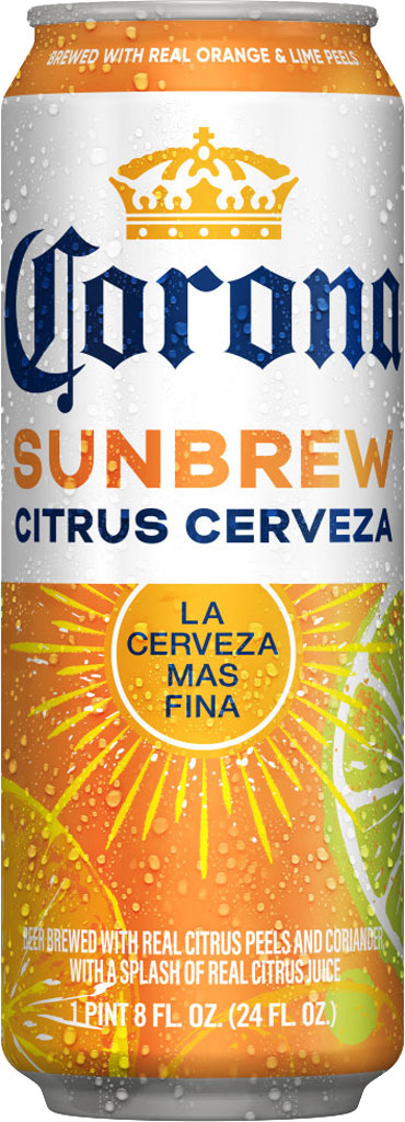 Corona Sunbrew Citrus Cerveza 24oz Can-0