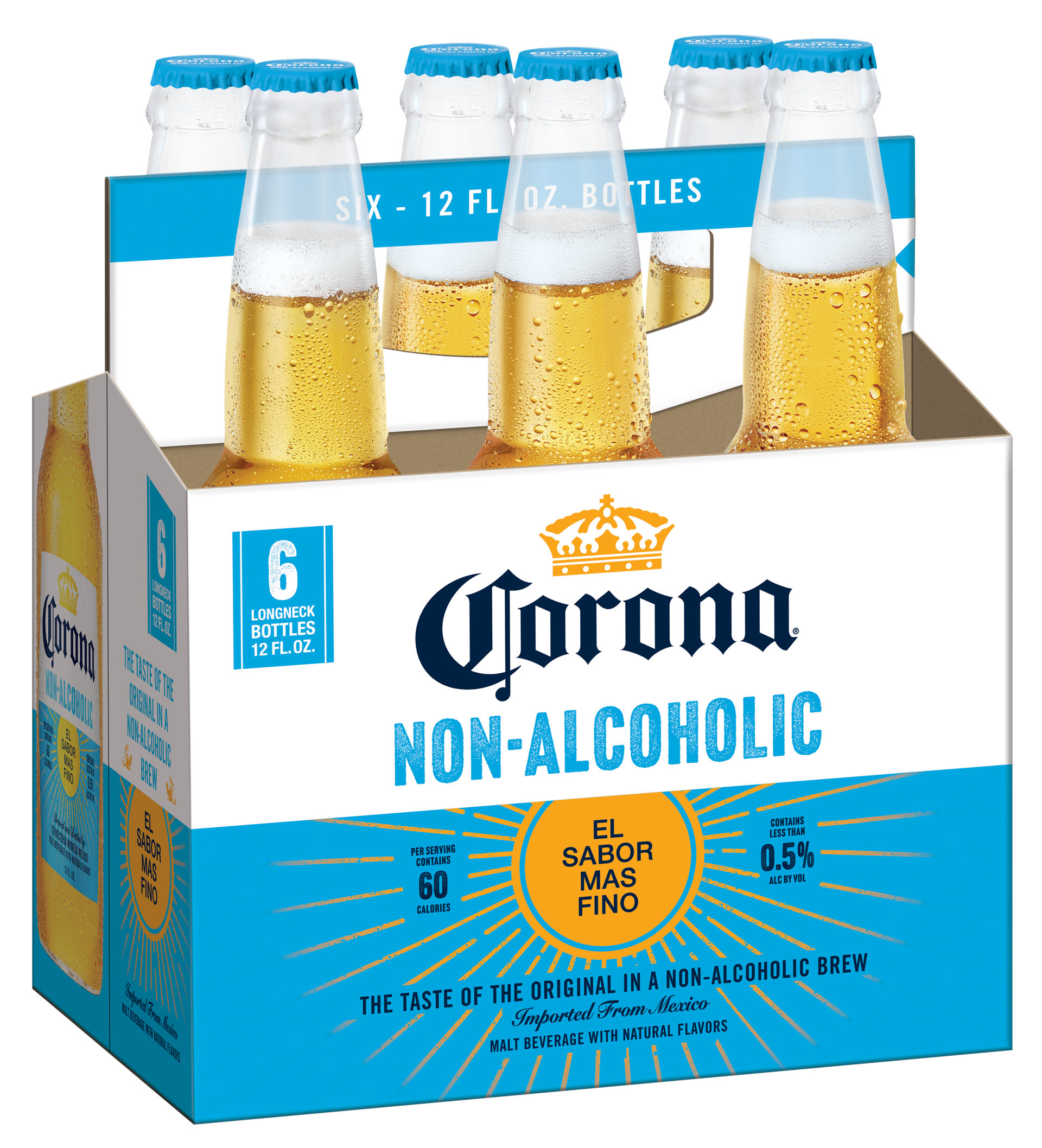 Corona Non Alcoholic 6pk Btls-0