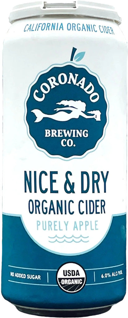Coronado Nice & Dry Hard Cider 16oz Can