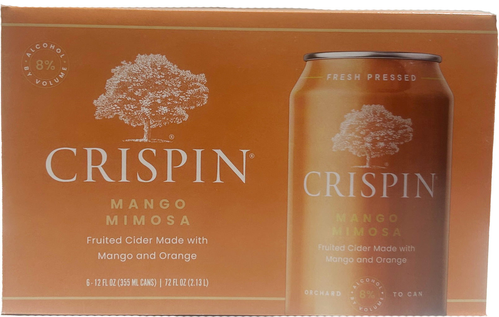 Crispin Mango Mimosa Hard Cider 6pk Cans-0
