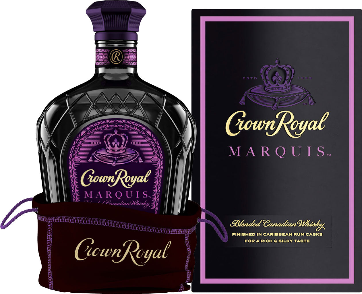 Crown Royal Marquis Blended Canadian Whisky 750ml-0