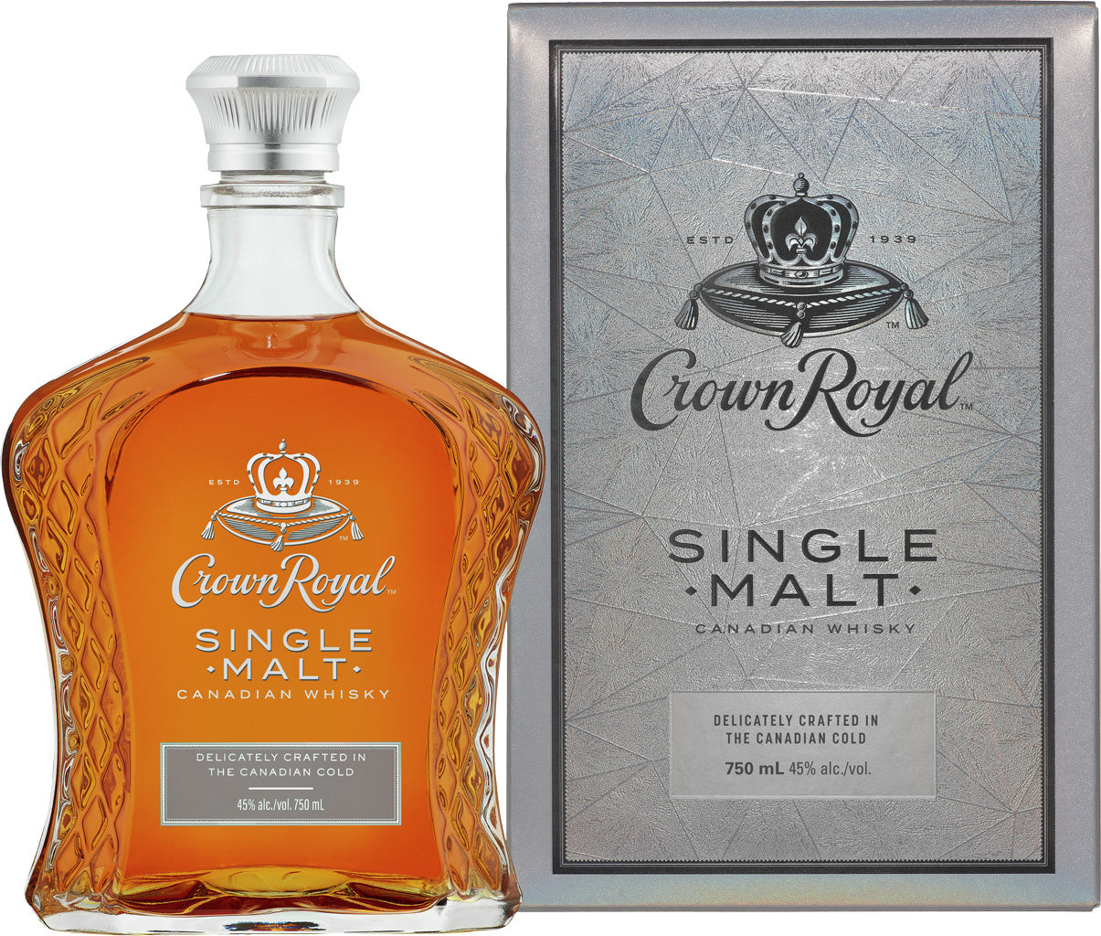 Crown Royal Single Malt Canadian Whisky 750ml-0