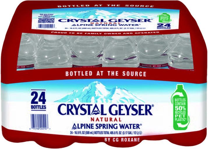 Crystal Geyser Water 500ml 24pk (IN STORE PICKUP ONLY)-0