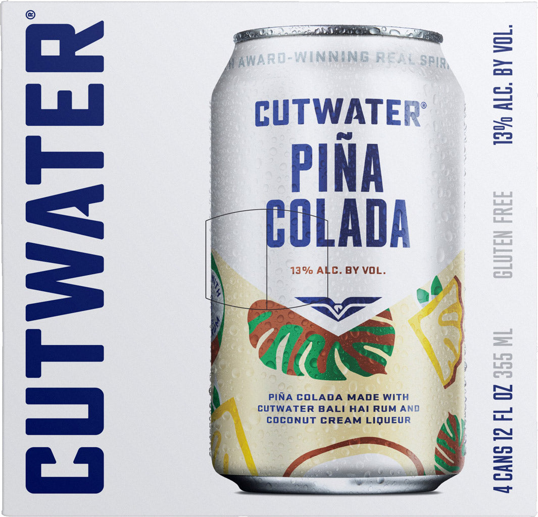 Cutwater Spirits Bali Hai Pina Colada 4pk-0