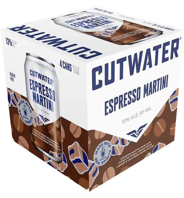 Cutwater Spirits Espresso Martini 4pk