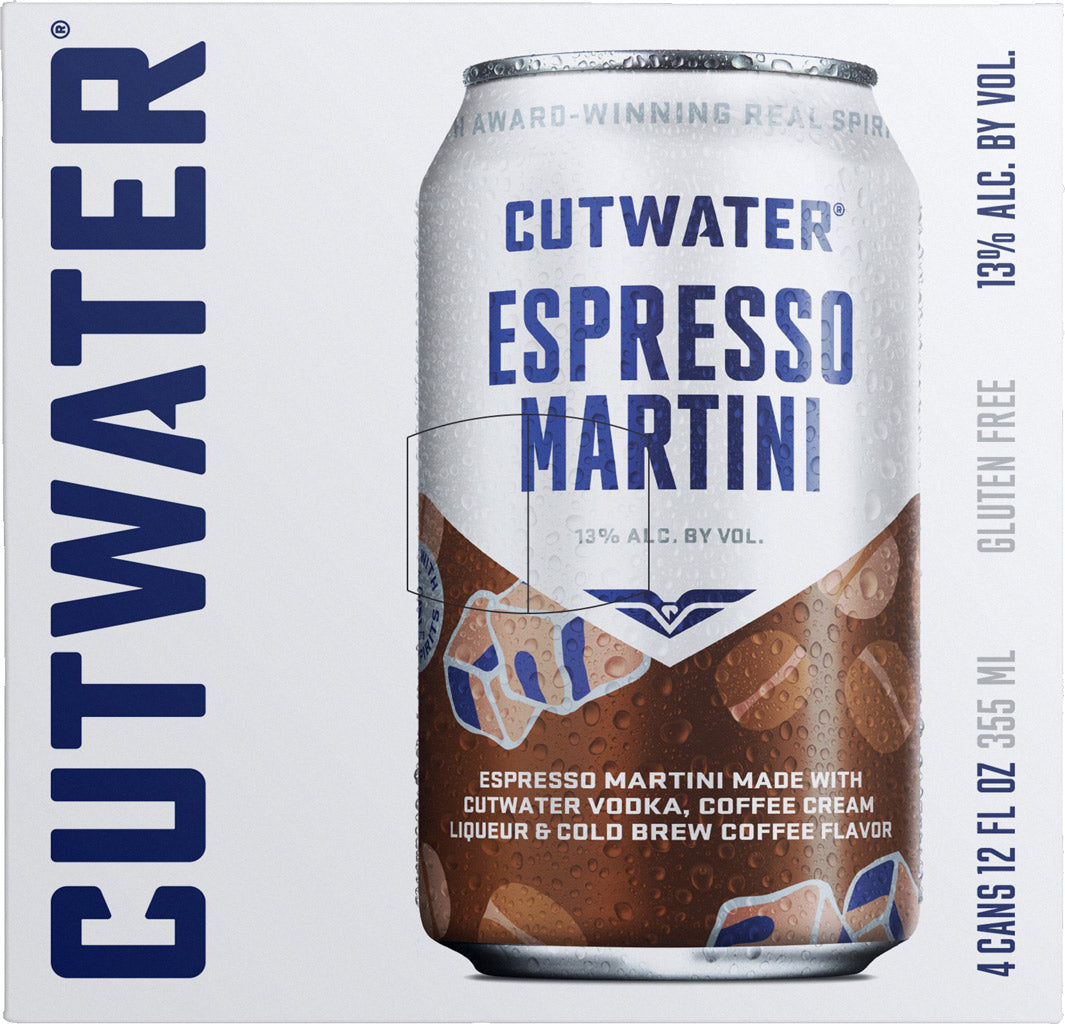 Cutwater Spirits Espresso Martini 4pk-0