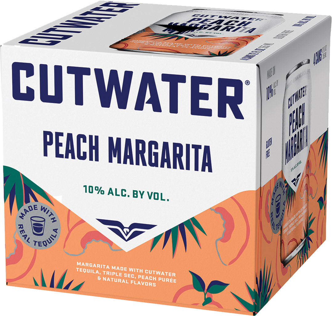 Cutwater Spirits Peach Margarita 4pk-0