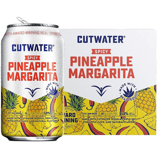 Cutwater Spirits Spicy Pineapple Margarita 4pk