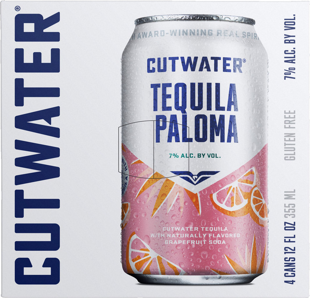 Cutwater Spirits Tequila Paloma 4pk-0