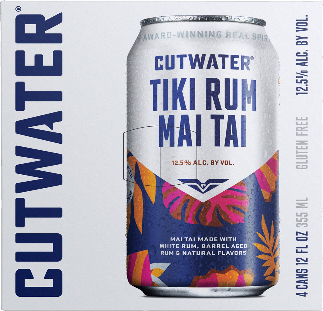 Cutwater Spirits Tiki Rum Mai Tai 4pk-0