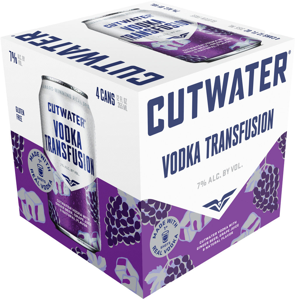 Cutwater Spirits Vodka Transfusion 4pk-0